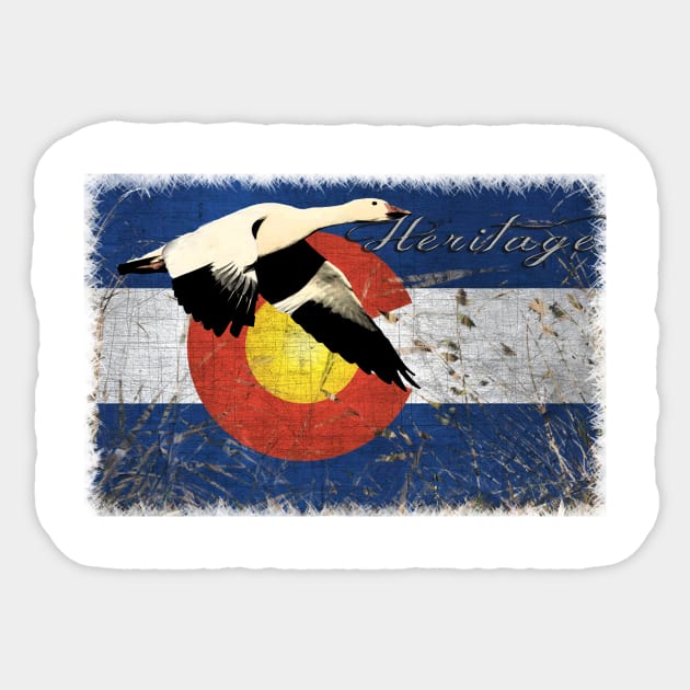 Colorado Heritage Sticker by socoloco